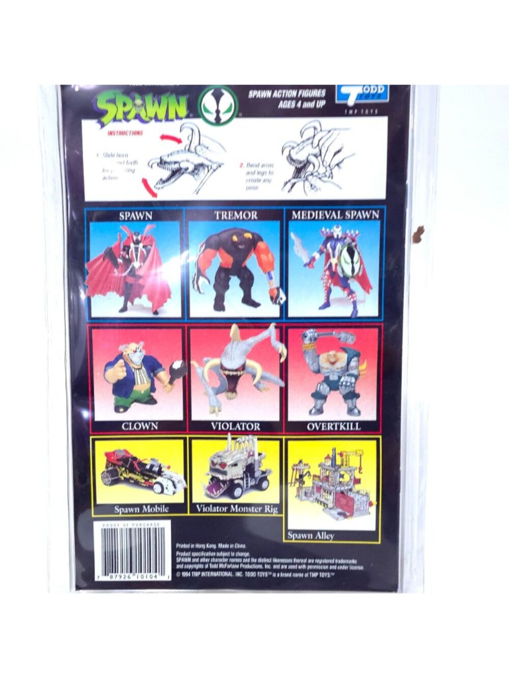Todd McFarlanes Spawn Violator Poseable Action Figure W/ Special Edition Comic B - Picture 9 of 11